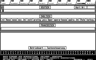 Voktrainer atari screenshot